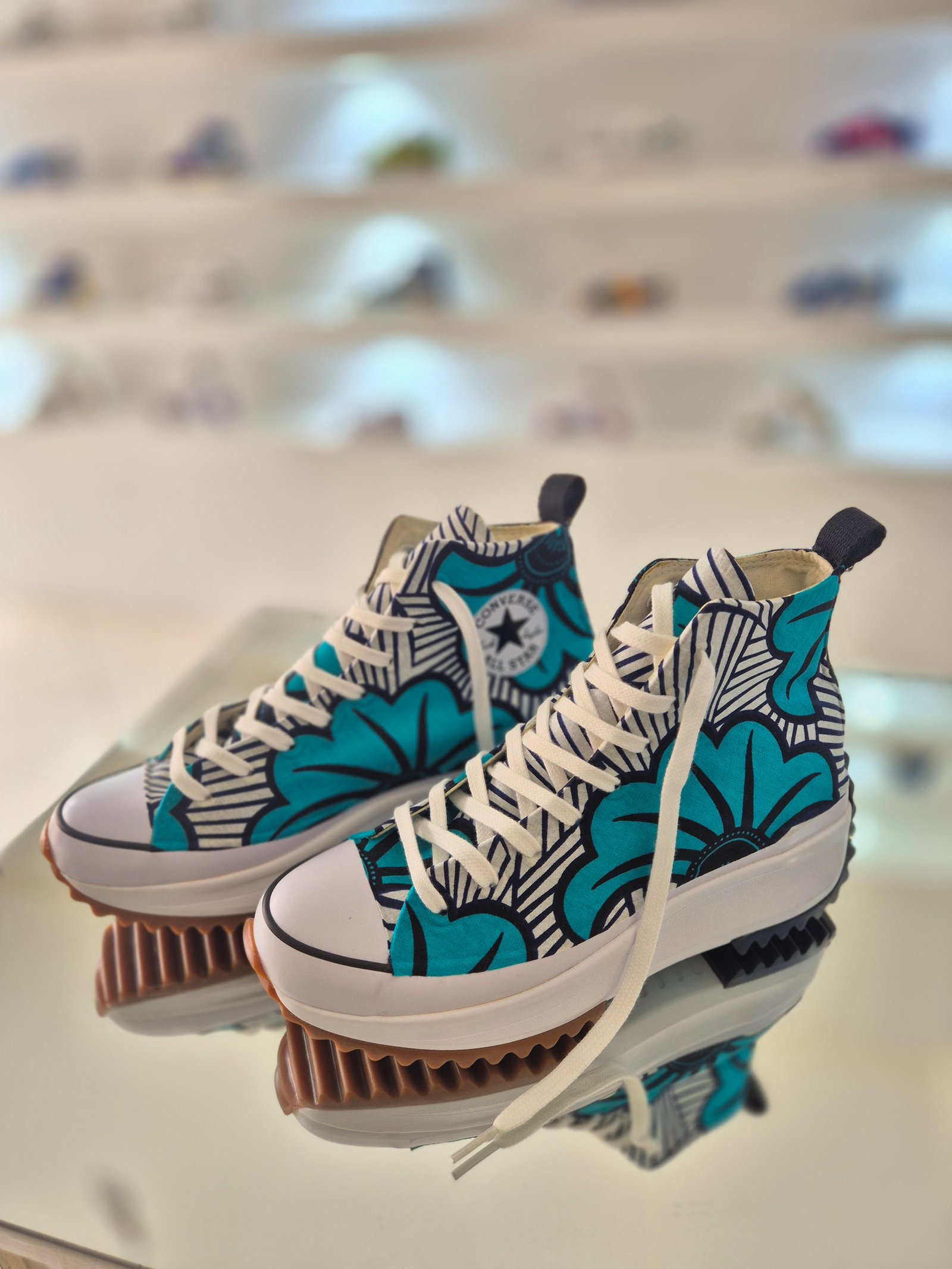 Converse hike Fleur mariage beu saly