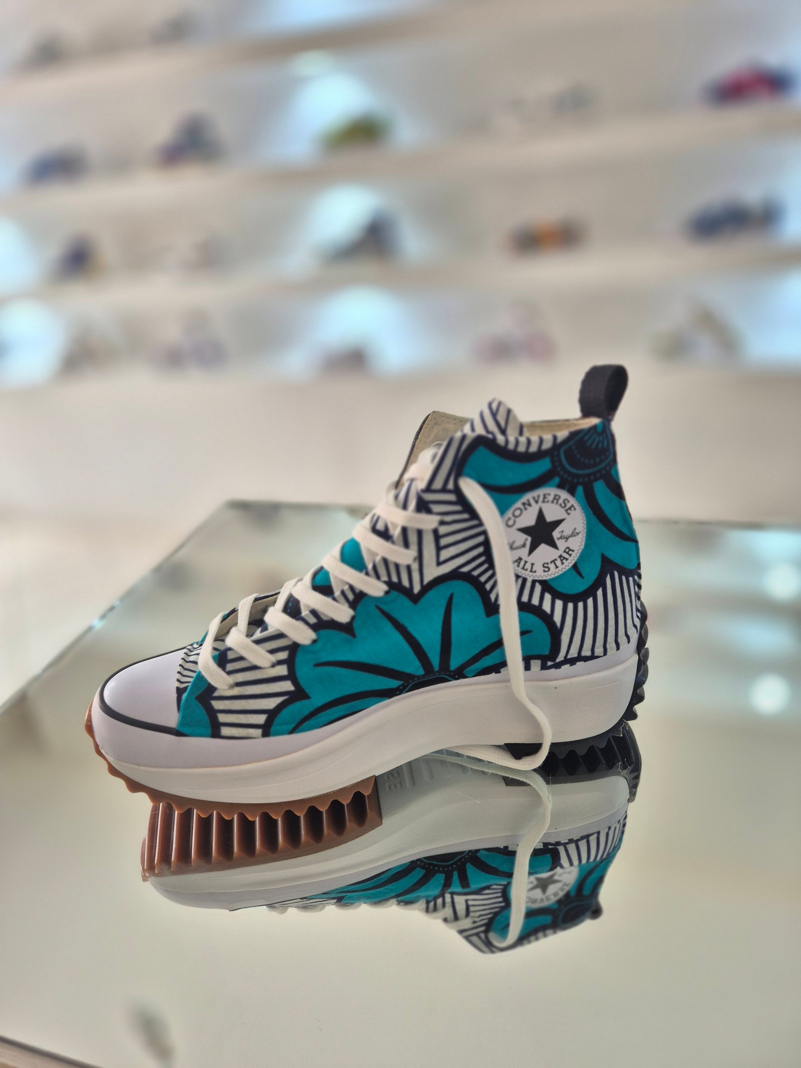 Converse hike Fleur mariage beu saly